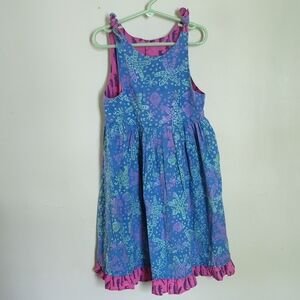 Baju Designed By The Clove Tree Underwater Sealife Cotton Sundress Girls Size 5